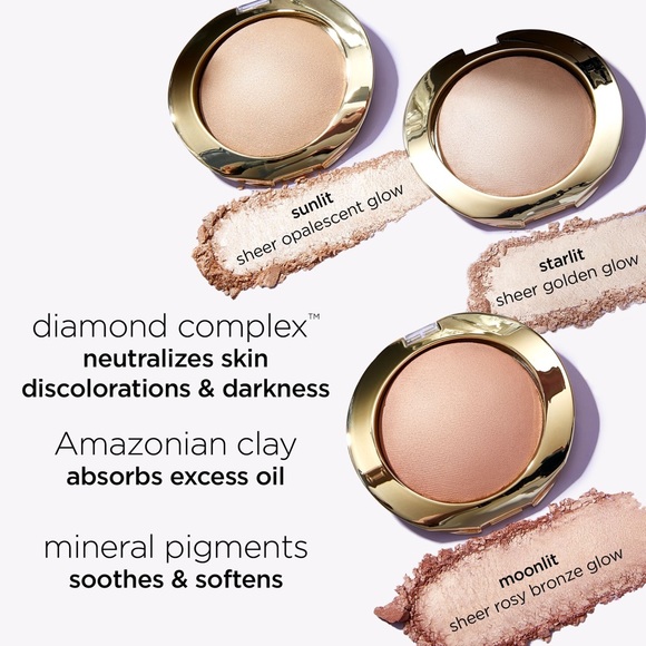 Tarte Shape Tape Bundle - Glow Powder Bronzer/Highlight/Brush - Picture 6 of 12